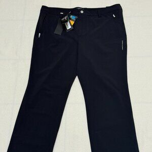 NWT Porsche Design Sport Men's Driver's Pants - Black -Size 42"W x 32"L Ret $320